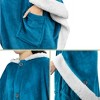 PAVILIA Angel Wrap Hooded Blanket for Women Adult, Wearable Cozy Wrap Throw Fleece Shawl Cape - 4 of 4