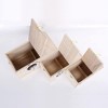 Coucheta Outdoor Bird House - Wooden Hanging Breeding Box for Parrots, Parakeets, Cockatiels; Ideal for Garden & Patio Use - 2 of 4