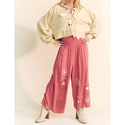 Women's Eyelet Lace Up Top - DAVI & DANI L