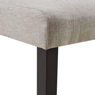 Beige Linen Upholstered Tufted Side Chair Set