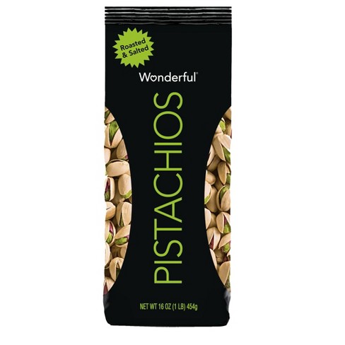 Wonderful Pistachios Roasted & Salted - 16oz : Target