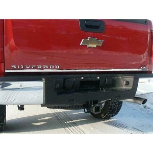 QAA is Compatible with 2007-2013 Chevrolet Silverado 1 Piece Stainless Tailgate Accent Trim, 1" Width RT47181 - 1 of 4