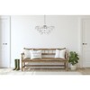 Elegant Lighting Ella 24 inch pendant in chrome - 2 of 4