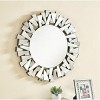 Elegant Lighting Sparkle 39.5 in. Contemporary Round Mirror in Clear - 4 of 4