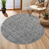 Machine Washable Area Rug With Non-Slip Backing Stain Resistant Easy Cleaning Indoor Carpet For Living Room Bed Dining Room Playroom Office - 2 of 4