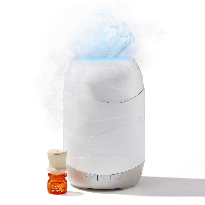 200ml Waves Ultrasonic Diffuser - Cascading Mist and Light plus Essential Oil Blend - Lifelines, 3 of 12