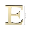 Unique Bargains Self-Adhesive Letter Acrylic Alphabet Mirror Wall Stickers - 2 of 4