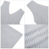 Garvee Womens V Neck Sleeveless Sweaters Vest Casual Knit Pullover Tank Tops Summer Cami Shirt - 4 of 4