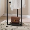 Kings Brand Furniture Suit Valet Stand – Coat Rack with Rods, Storage Trays & Hanger, Freestanding Organizer for Bedrooms & Entryways - 4 of 4
