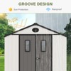 YARDSIGHT Outdoor Storage Shed With Lockable Doors, Metal Frame, Wind & Snow Resistant For Backyard Use - 4 of 4