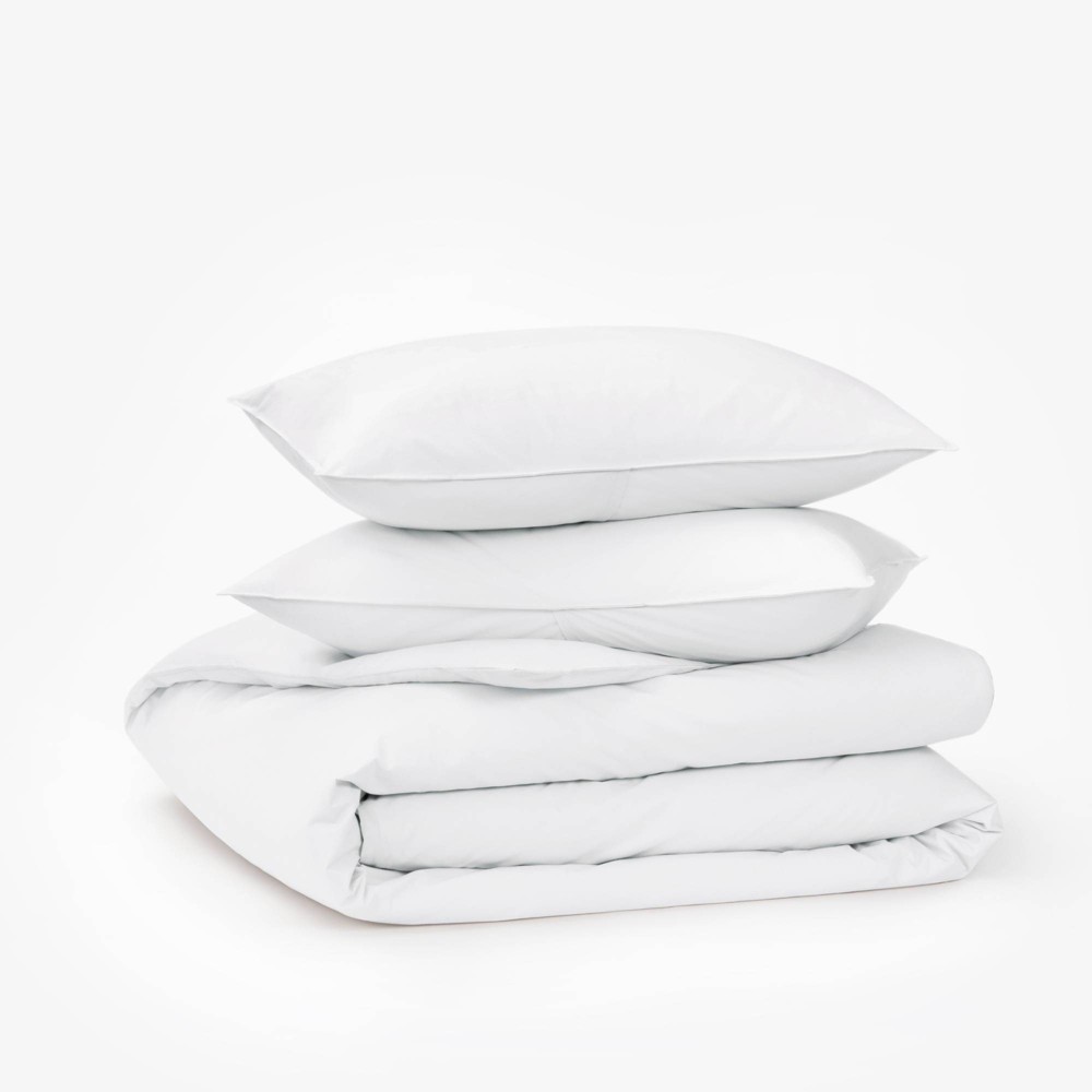 Photos - Bed Linen Tuft & Needle Twin/Twin XL Percale Duvet Cover Set Cloud