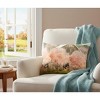 Manual Woodworkers & Weavers Cottage‑Style Barn Pillow – 18x13 Floral Print - 3 of 3