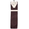 Memoi Women's Textured Tone Over The Knee Cotton Blend Warm Sock - 4 of 4