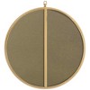 Elegant Lighting Metal frame Round Mirror with decorative hook 24 inch Brass finish - 4 of 4