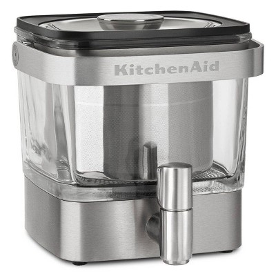 KitchenAid 28 oz Cold Brew Coffee Maker - Brushed Stainless Steel