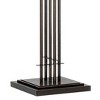 Franklin Iron Works Metro Mission Rustic Torchiere Floor Lamp with Side Lights 71" Tall Bronze Champagne Glass for Living Room Reading Bedroom Office - 4 of 4