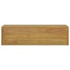 vidaXL Bathroom Cabinet Natural Teak Solid Teak Wood - 3 of 4