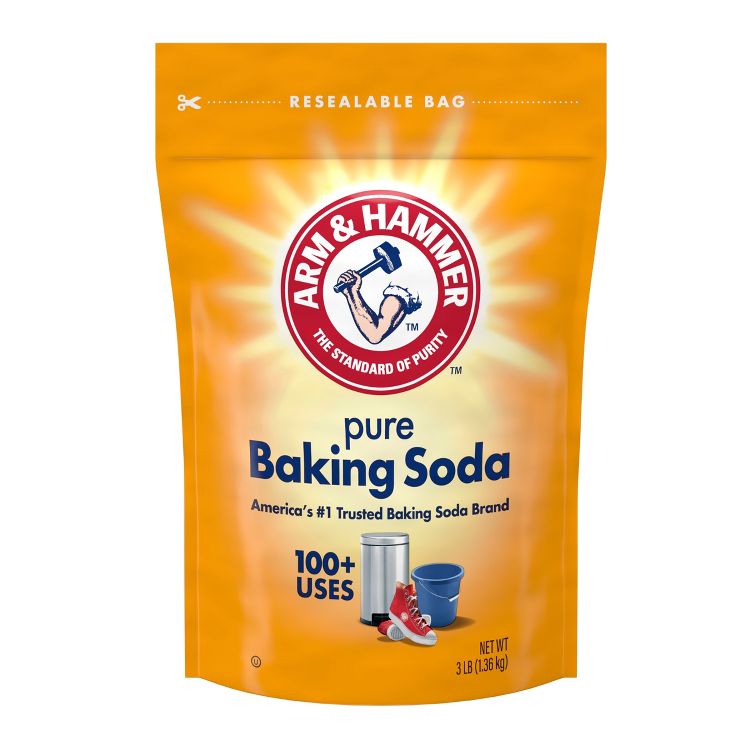 Arm & Hammer Pure Baking Soda Bag - 3lb, 1 of 10