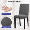 BestMassage Dining Chairs Set of 4 Modern Upholstered Elegant Design - 3 of 4