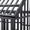 Dog Cage, Heavy-Duty Pet Crate With Roof And Window On Roof, Metal Pet Kennel Playpen With Lockable Wheels For Indoor Outdoor - 4 of 4