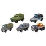 Fisher-Price Jurassic World Matchbox Die-Cast Vehicle 5-Pack | All Terrain Fleet