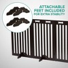 Arf Pets 30.5" Tall Freestanding 6-Panel Folding Dog Gate - 4 of 4