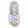 Ladies Care Bears Comfort Slides - Ladies Classic Care Bears Comfort Foam Slide Sandals - Cheer Friend Funshine Good Luck Slip On Slides (Pink, 7) - 3 of 4