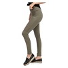 Women's FULL LENGTH MOTO LEGGINGS - mono b - 2 of 3