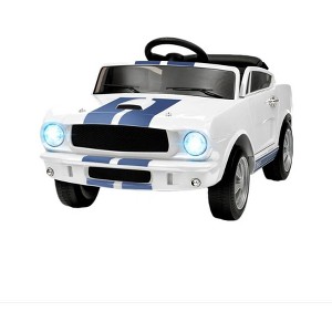 12v Battery Powered Ride on Toys, Ride on Licensed Shelby GT350 Car with Remote Control - 1 of 4