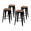 New Pacific Direct Metropolis Backless Counter Stool,Set of 4 - image 4 of 4