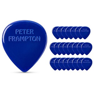 Dunlop Peter Frampton Vintage Jazz Teardrop Blue Picks 2.08 mm 24 Pack - 1 of 4