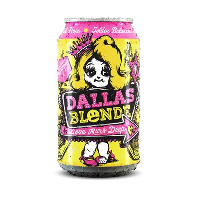 Deep Ellum Dallas Blonde Ale Beer - 6pk/12 fl oz Cans