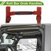 Unique Bargains Roll Bar Grab Grip Handle Holder for Jeep Wrangler 1987-2021 Nylon PVC 4 Pcs - 2 of 4