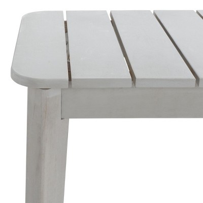 Europa 60" Gray Acacia Wood Outdoor Dining Set