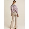 VENUS Womens Fair Isle Crew Neck Sweater - 2 of 4