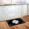 Briarwood Lane Everyday Doormat 30x18 Indoor Outdoor Black and White Monogram N Doormat - 4 of 4