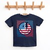 The Juniper Shop SmileyWorld Patriotic Checkered Lightning Youth Short Sleeve Tee - 2 of 4