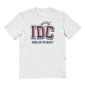 Rerun Island Men's IDC Snacks Short Sleeve Graphic Cotton T-Shirt - 1 of 1