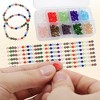 Unique Bargains 6mm Glass Beads for Bracelets for Bracelet Making DIY Crafts Assorted Color 300 Pcs - 4 of 4