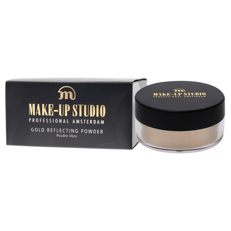 Gold Reflecting Powder Highlighter - Natural by Make-Up Studio for Women - 0.52 oz Highlighter, 5 of 8