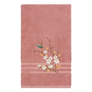 Linum Home Textiles 100% Turkish Cotton SPRING TIME Embellished Towel Set - 1 of 2