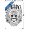 Trends International HIM - Skull Flourish Unframed Wall Poster Prints - 3 of 4