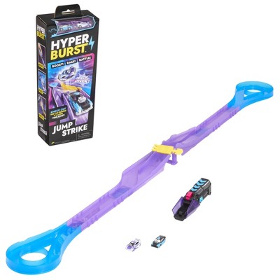 Hyper Burst Jump Strike Battle Race Track Set