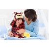 Boys and Girls Bathrobe Towel & Slippers, Bath Robe Spa Set for infants 0-9 Months - image 3 of 3