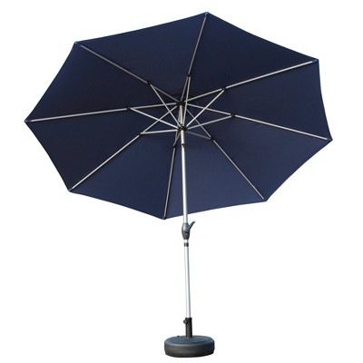Gloweer 10FT/9FT/7.5FT Patio Umbrella, Outdoor Table Umbrella with Push Button Tilt and Crank, UV Protection Waterproof Market Umbrella