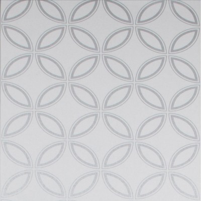 Eternity Silver Geometric Paste the Wall Wallpaper