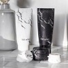 Kitsch Refillable Silicone Bottle 2pc Set - Black & White Marble - 3 of 3