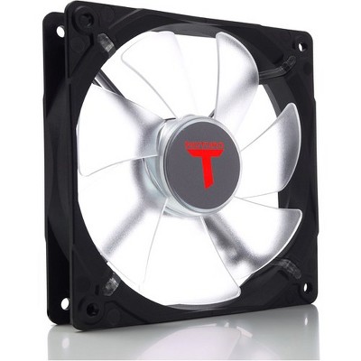 RIOTORO LED FAN 120mm High Airflow 1500 RPM Performance Edition - 120 mm - 47 CFM - 26.5 dB(A) Noise - 3-pin - Red LED