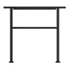 FUFU&GAGA Black Metal Stair Handrail for Indoor & Outdoor Use - 3 of 4