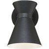 John Timberland Vance Modern Outdoor Wall Light Fixtures Set of 2 Black LED Dark Sky Swivel Head 8" for Post Exterior Barn Deck House - 3 of 4
